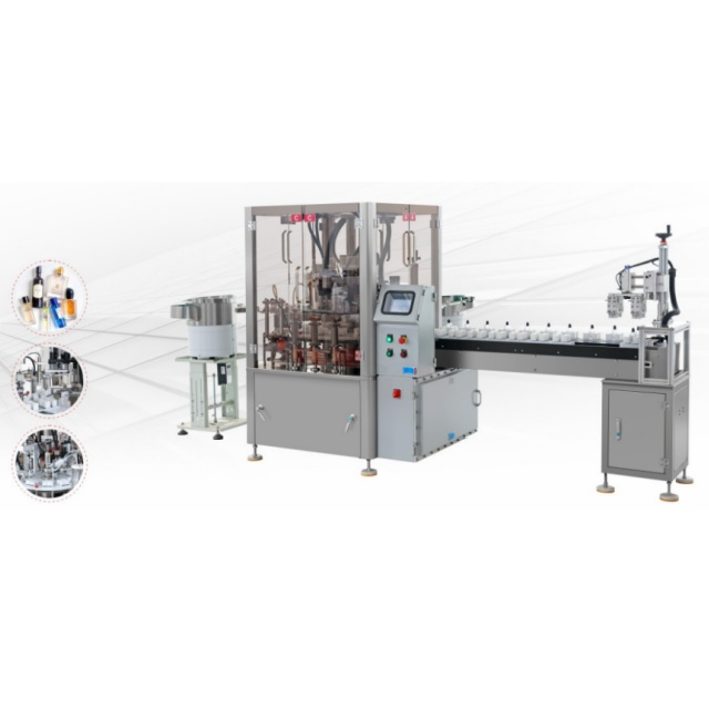 Máquina de tapa de llenado de perfume de alta eficiencia ZHS-50B