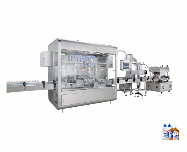 Llenadora de pistón controlada por PLC ZHBL-1922C