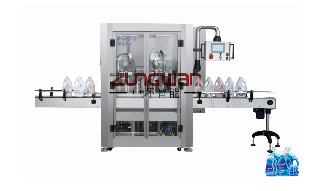 ¿Cómo funciona la máquina de llenado de líquidos?