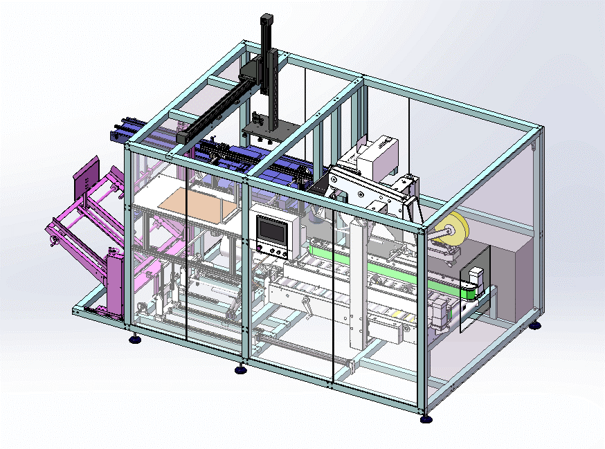 Máquina empacadora de cajas4
