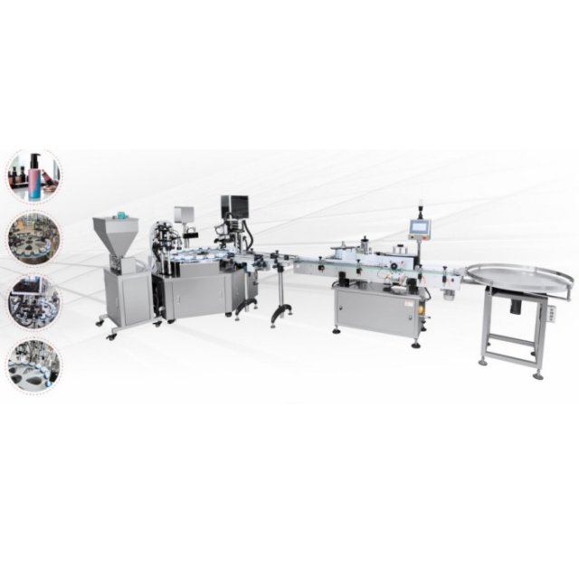 Máquina de llenado de crema de lociones zhsr-b