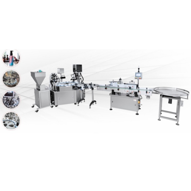 Máquina de llenado de crema de lociones zhsr-b