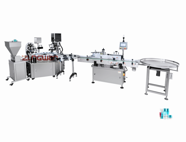 Máquina de llenado y tapado de crema de loción ZHSR-B