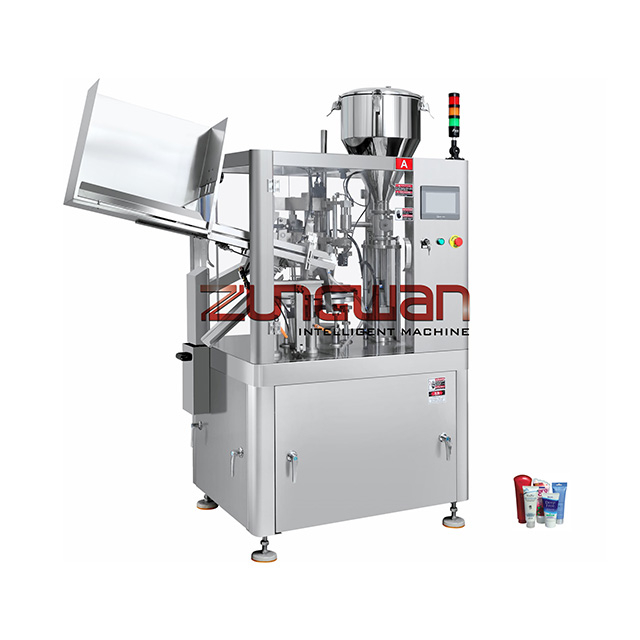 ZHY-60YP Máquina de llenado y sellado de tubos de plástico para pasta de dientes