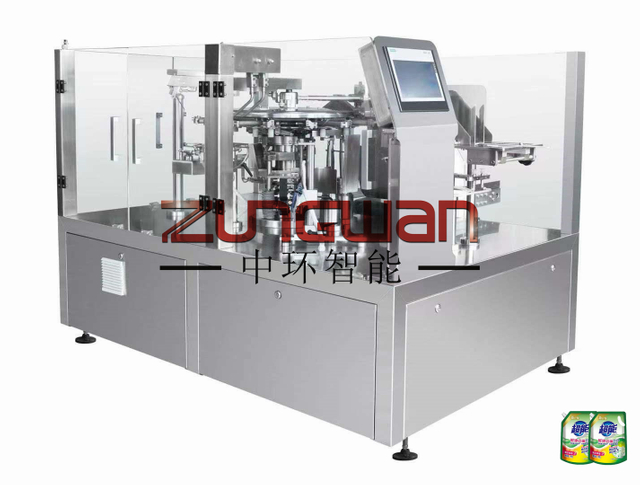 Máquina empacadora rotativa de bolsas prefabricadas MSZP8-320