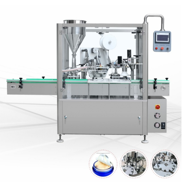 Máquina de sello de aluminio de Lition de Lotion ZHL-F40