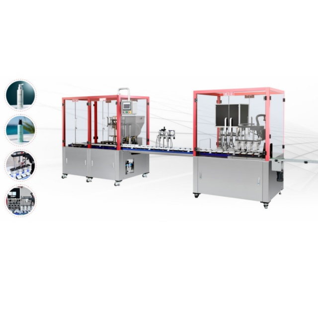 Máquina de llenado de emulsión de agua automática avanzada ZHSR-4C Máquina de llenado y limitación de emulsión