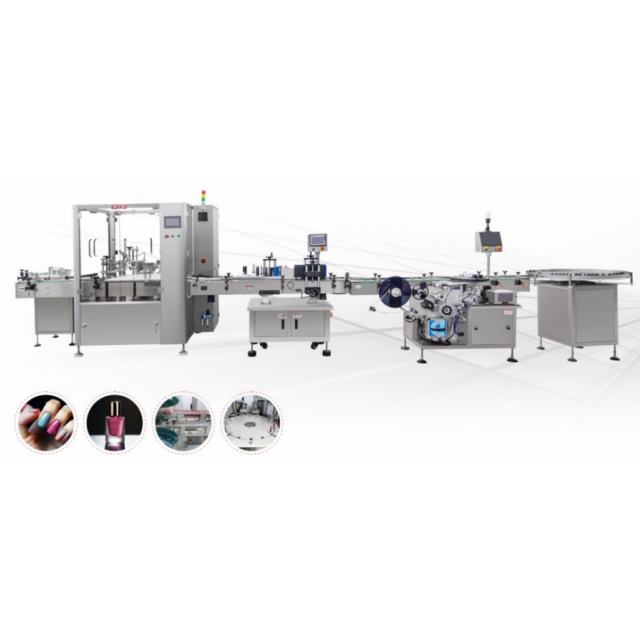 Máquina de llenado y tapaping y limitación de esmalte de precisión ZHNP-50A