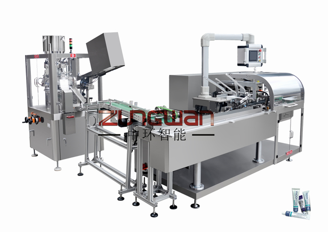 Máquina de llenado y sellado de tubos laminados de metal ZHF-80Z