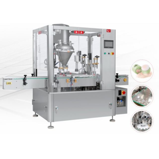 Máquina automática de relleno y limitación de polvo ZHG-50F